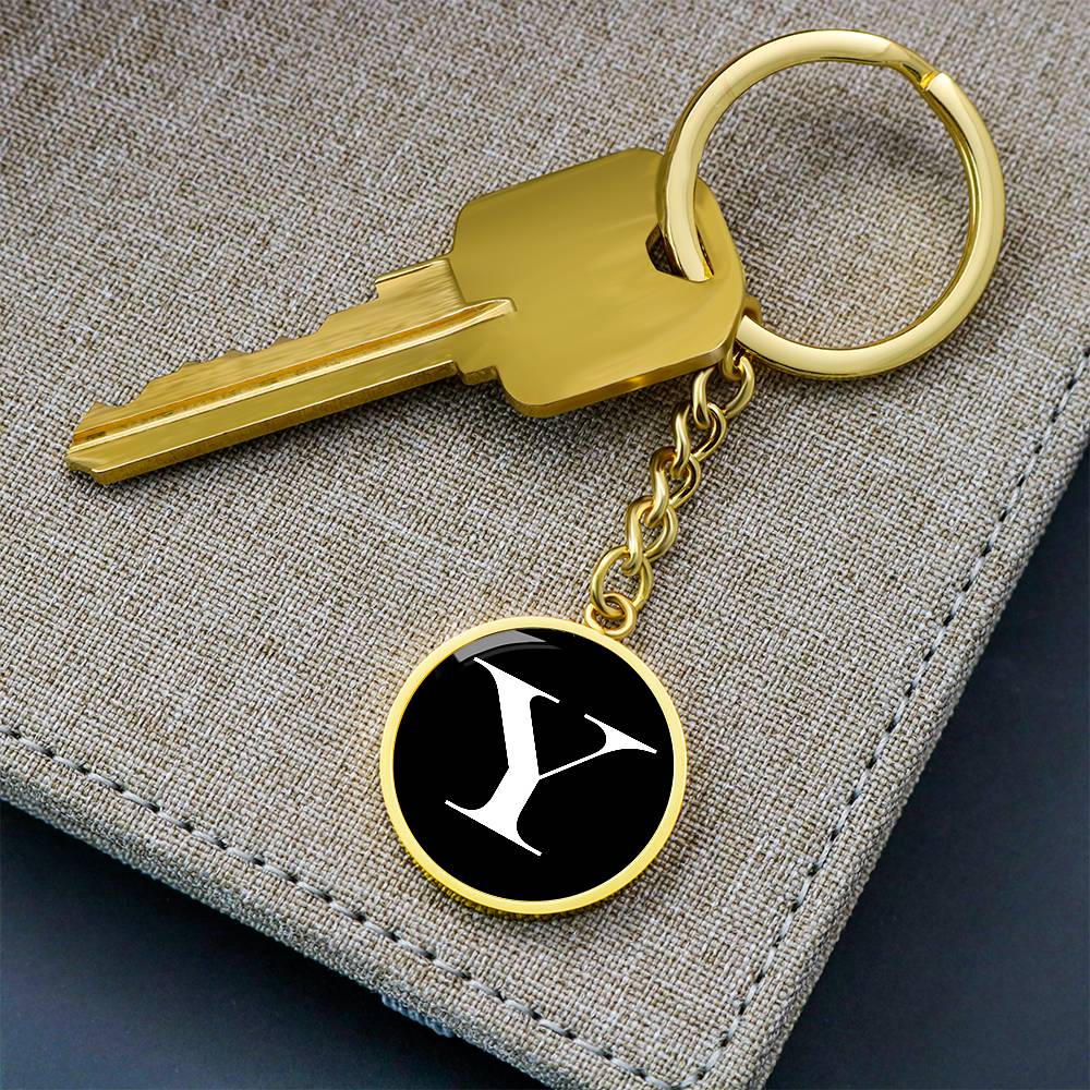 Initial Y v3a - Luxury Keychain