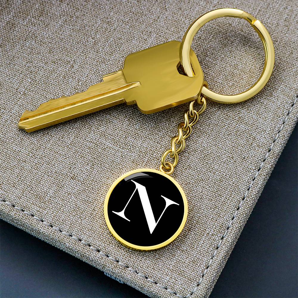 Initial N v3a - Luxury Keychain