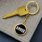 Annie v01w - Luxury Keychain