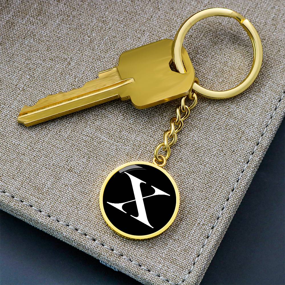 Initial X v3a - Luxury Keychain