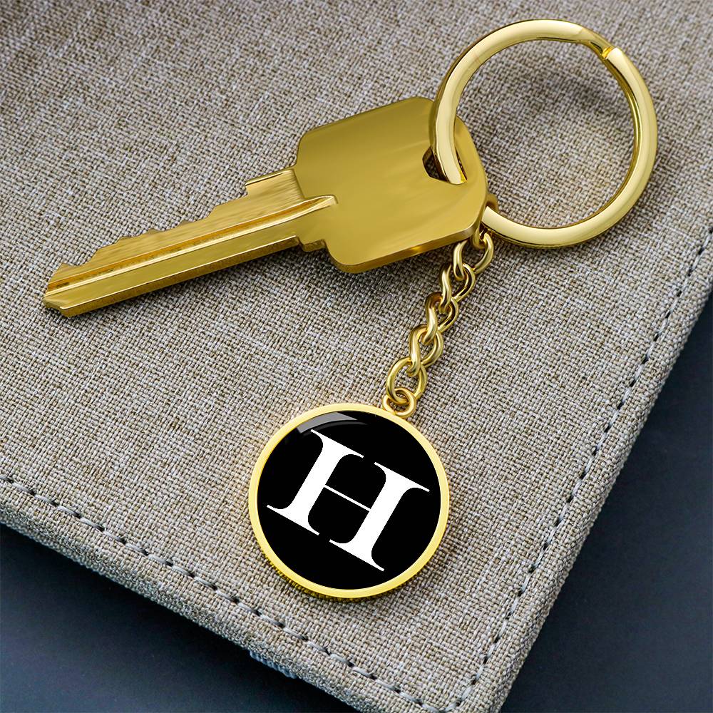 Initial H v3a - Luxury Keychain