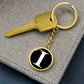 Initial I v3a - Luxury Keychain