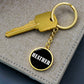 Heather v01w - Luxury Keychain