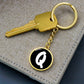 Initial Q v3b - Luxury Keychain