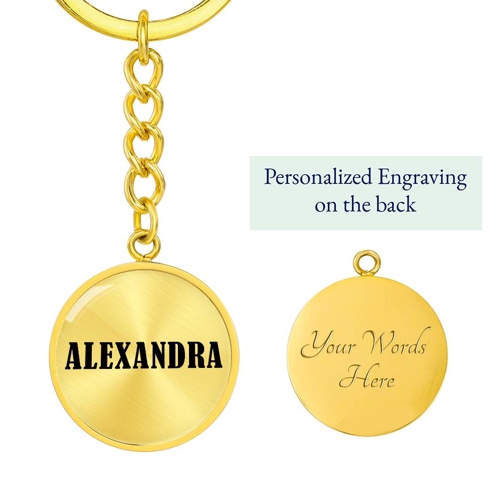 Alexandra v01 - Luxury Keychain