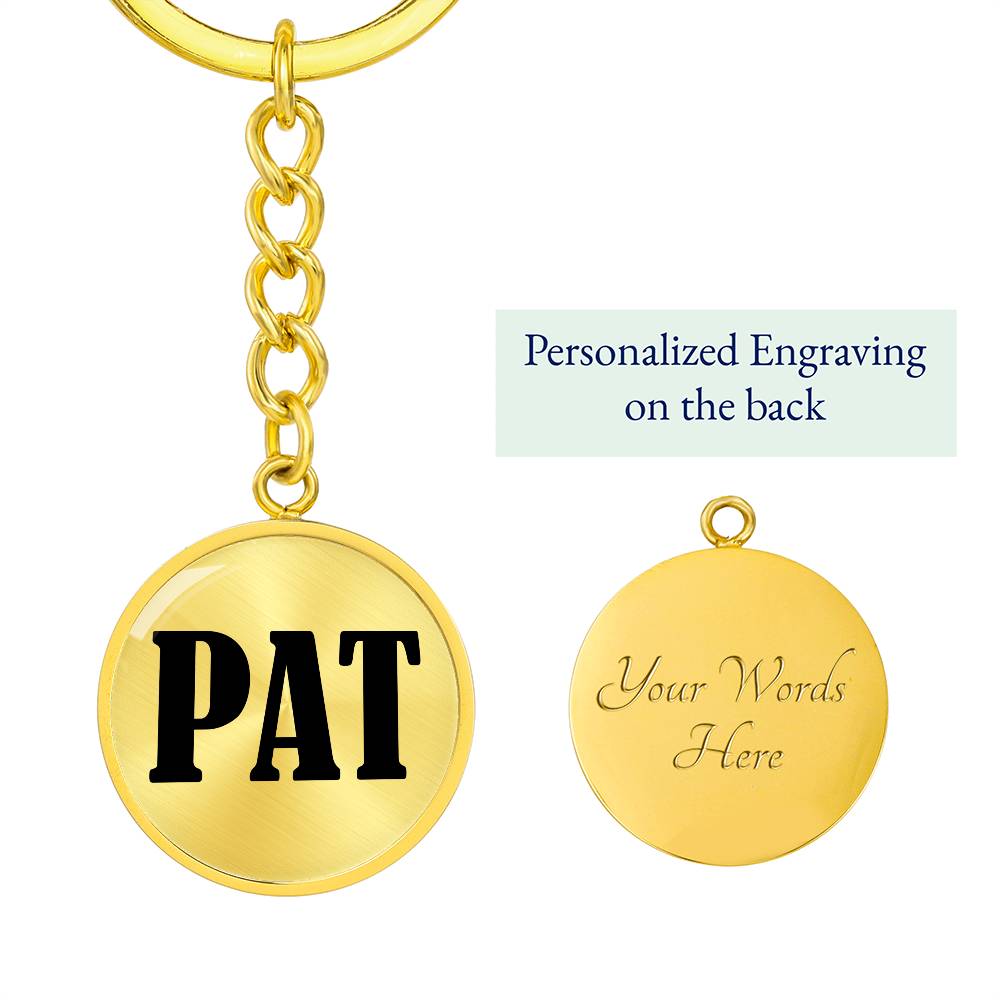 Pat v01 - Luxury Keychain