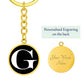Initial G v3a - Luxury Keychain