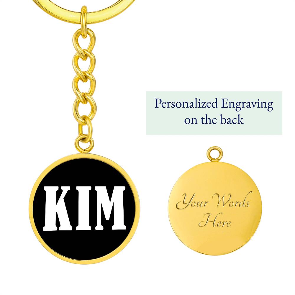 Kim v01w - Luxury Keychain