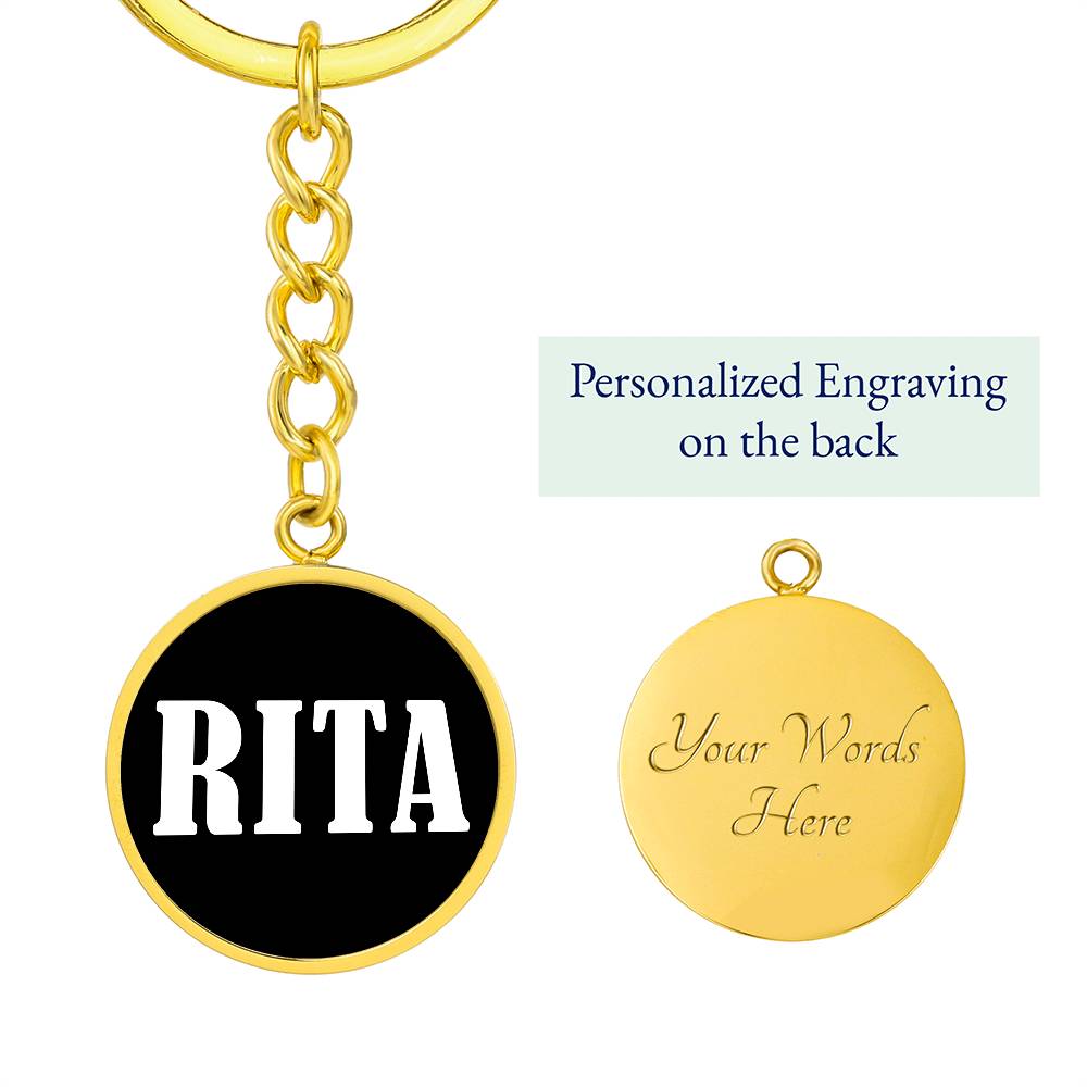 Rita v01w - Luxury Keychain