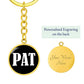 Pat v03 - Luxury Keychain