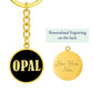 Opal v02 - Luxury Keychain