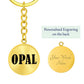 Opal v01 - Luxury Keychain