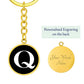Initial Q v3a - Luxury Keychain