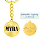 Myra v01 - Luxury Keychain