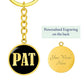 Pat v02 - Luxury Keychain