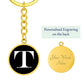 Initial T v3a - Luxury Keychain