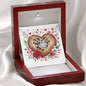 You Are Always In My Heart - Love Knot Necklace With Mahogany Style Luxury Box