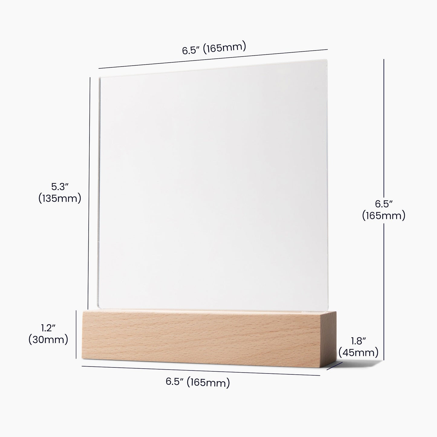 Joanne v01 - Square Acrylic Plaque