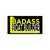 Badass Boat Builder - 7.5" x 3.75" Bumper Sticker