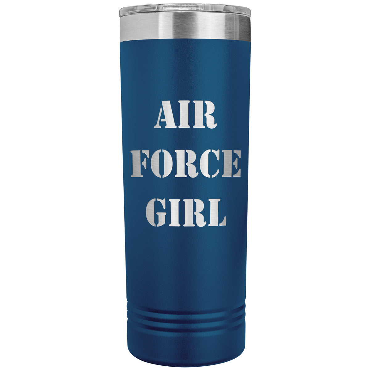 Air Force Girl - 22oz Insulated Skinny Tumbler