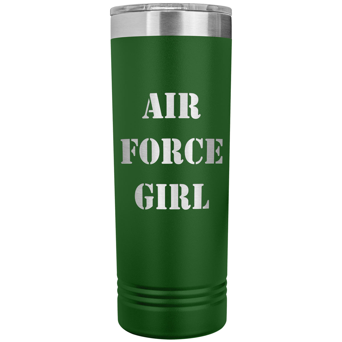 Air Force Girl - 22oz Insulated Skinny Tumbler