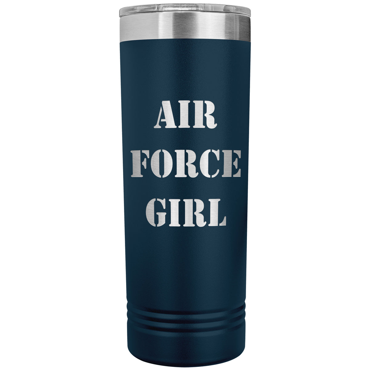 Air Force Girl - 22oz Insulated Skinny Tumbler