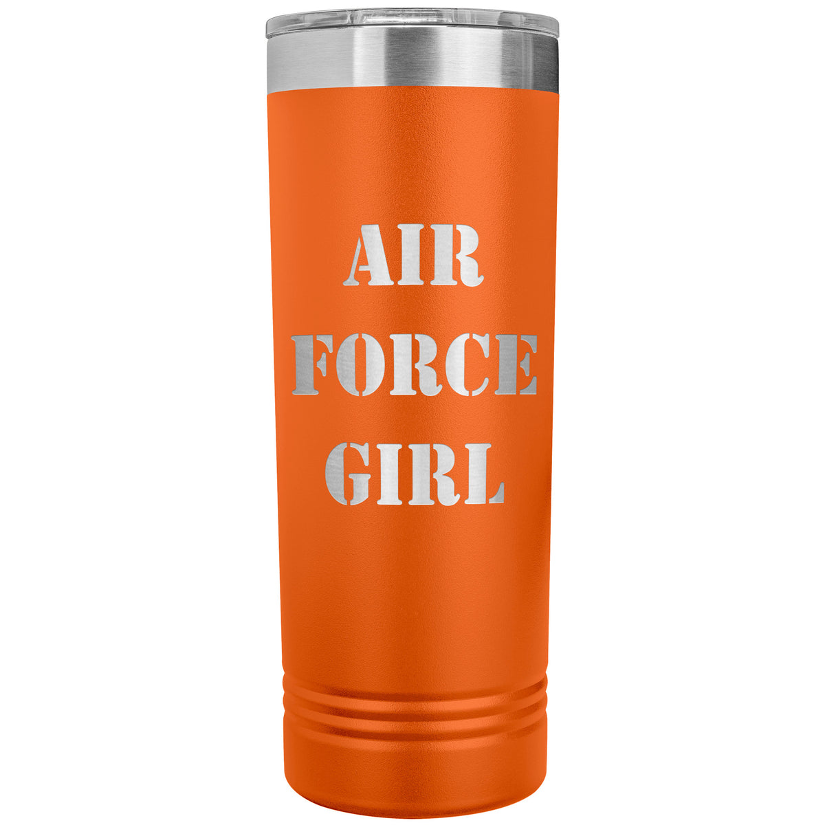 Air Force Girl - 22oz Insulated Skinny Tumbler