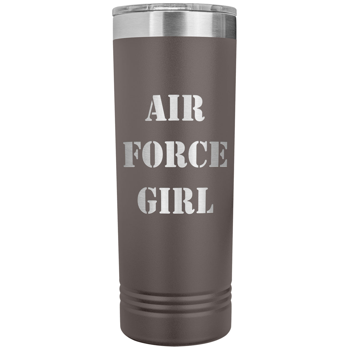 Air Force Girl - 22oz Insulated Skinny Tumbler