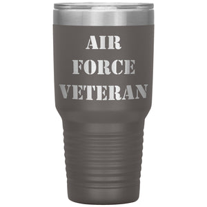 Air Force Veteran - 30oz Insulated Tumbler