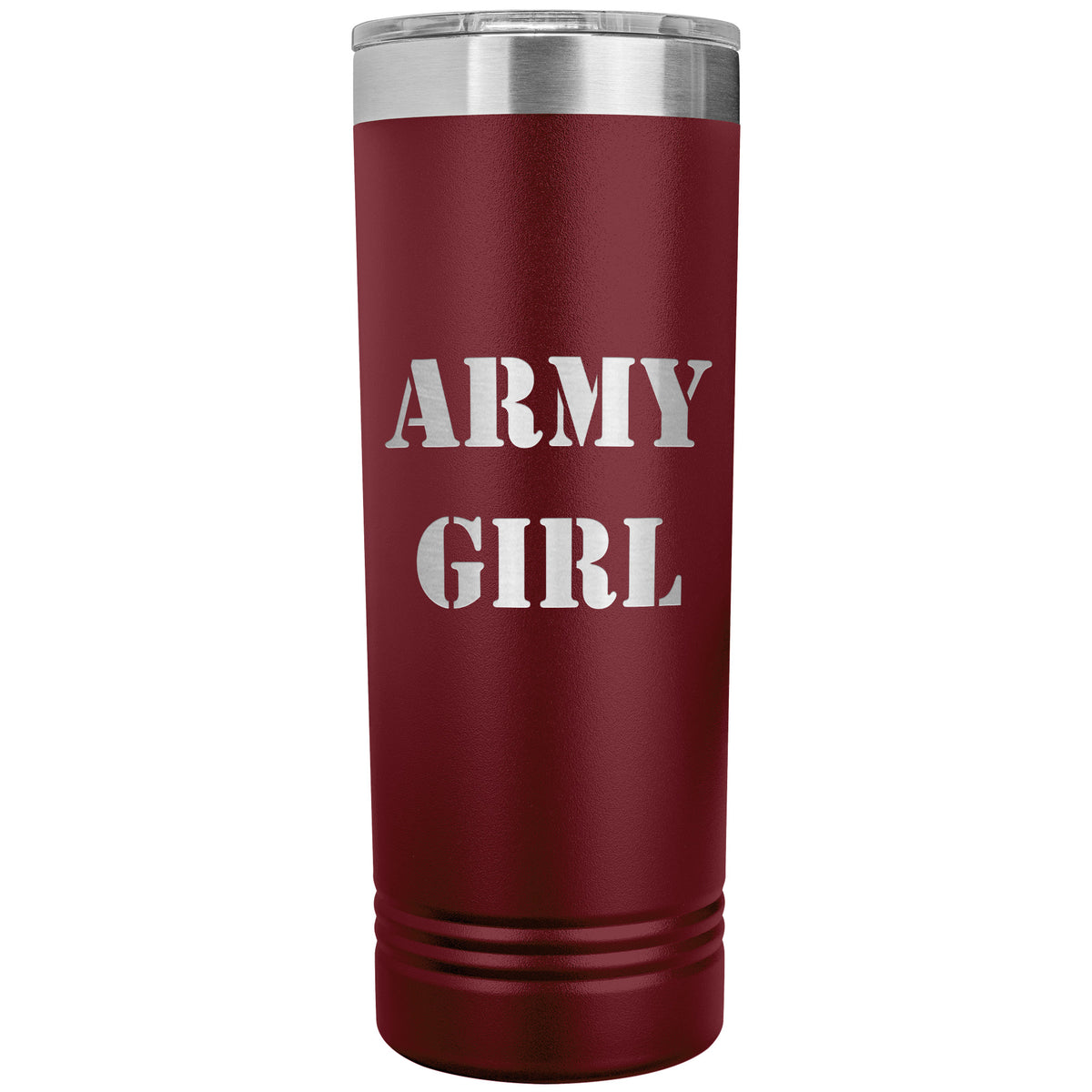 Army Girl - 22oz Insulated Skinny Tumbler