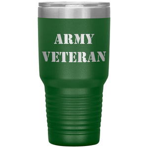 Army Veteran - 30oz Insulated Tumbler
