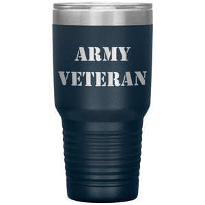 Army Veteran - 30oz Insulated Tumbler