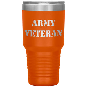 Army Veteran - 30oz Insulated Tumbler