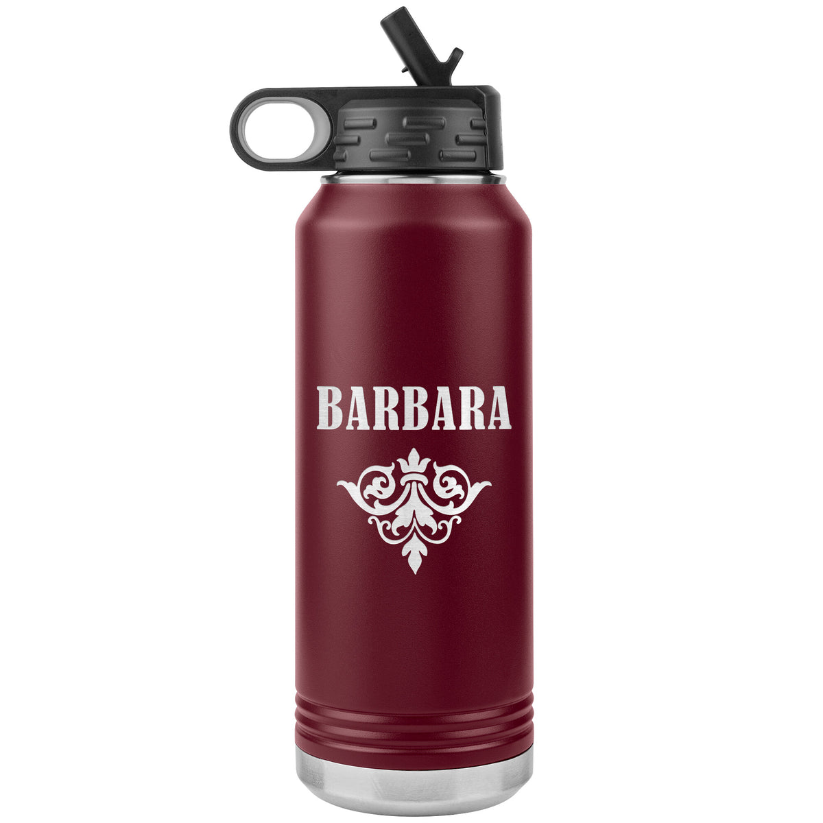Barbara v01 - 32oz Insulated Water Bottle