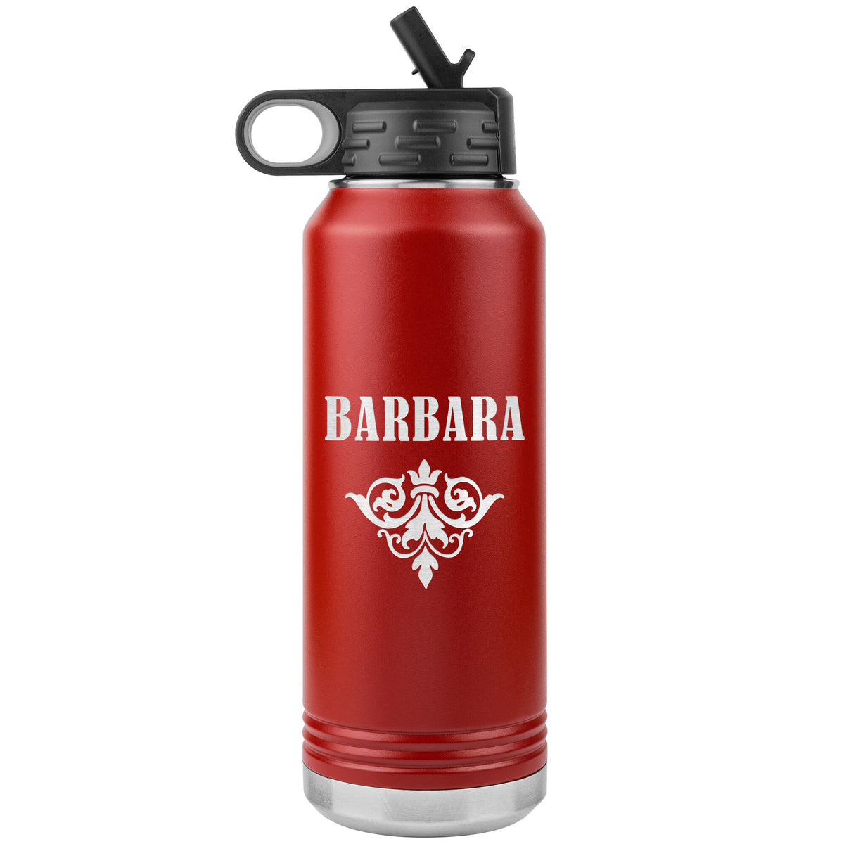 Barbara v01 - 32oz Insulated Water Bottle