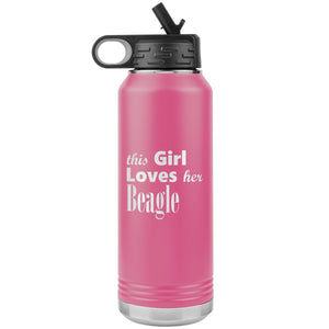Beagle - 32oz Insulated Water Bottle