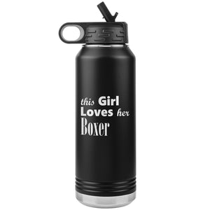Boxer - 32oz Insulated Water Bottle