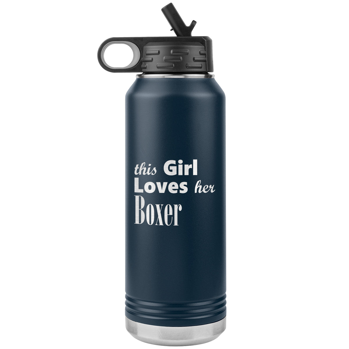 Boxer - 32oz Insulated Water Bottle