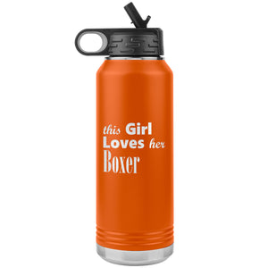 Boxer - 32oz Insulated Water Bottle
