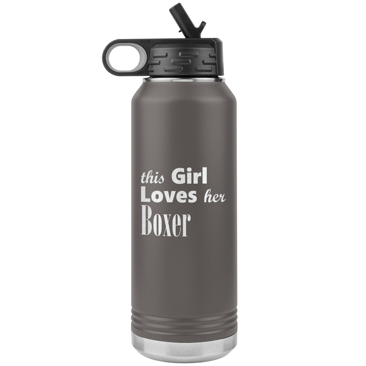 Boxer - 32oz Insulated Water Bottle