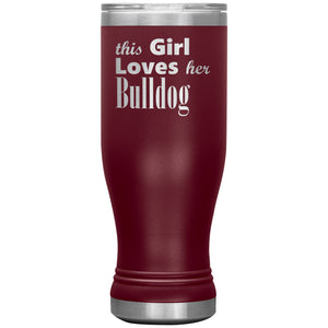 Bulldog - 20oz BOHO Insulated Tumbler