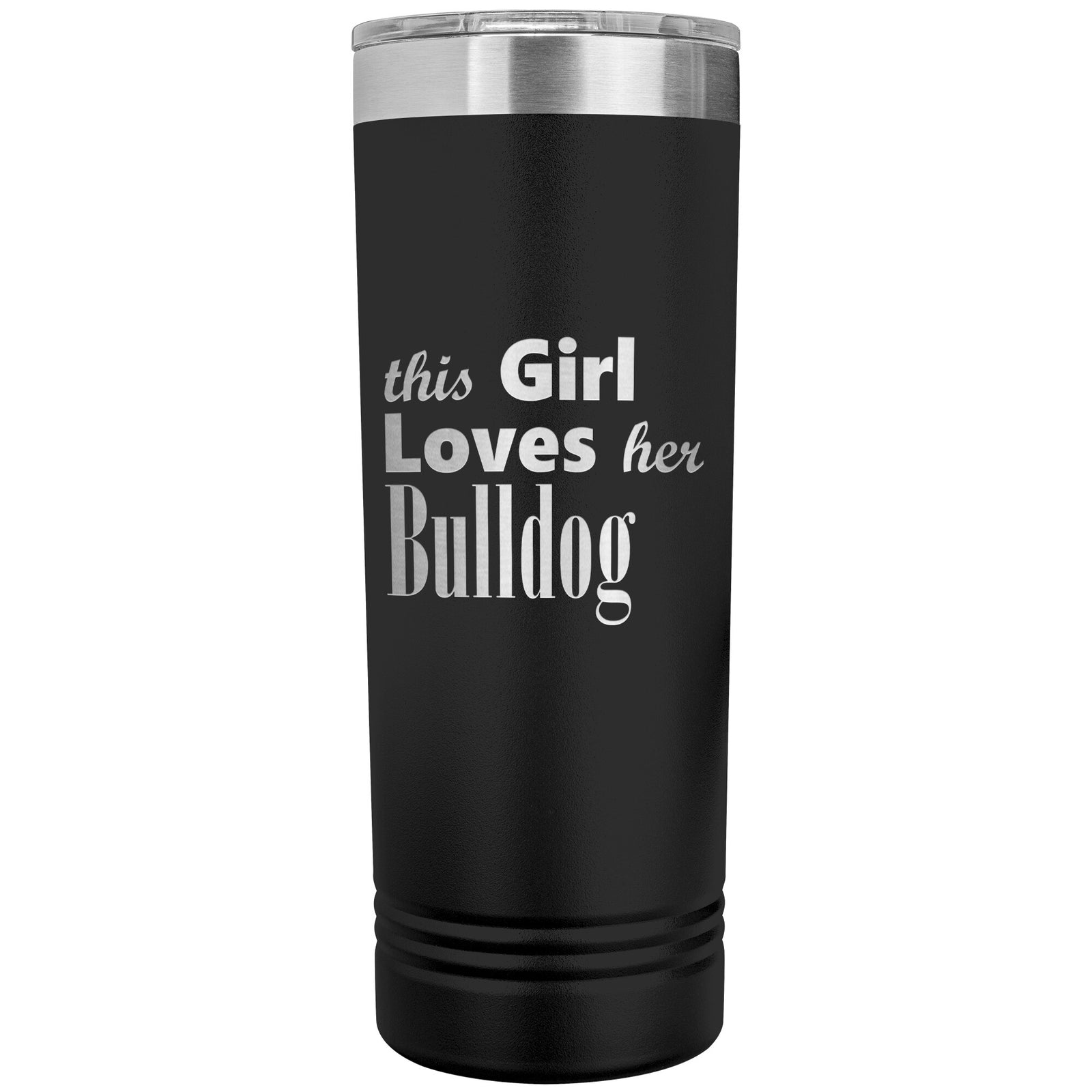 Bulldog - 22oz Insulated Skinny Tumbler