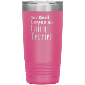 Cairn Terrier - 20oz Insulated Tumbler