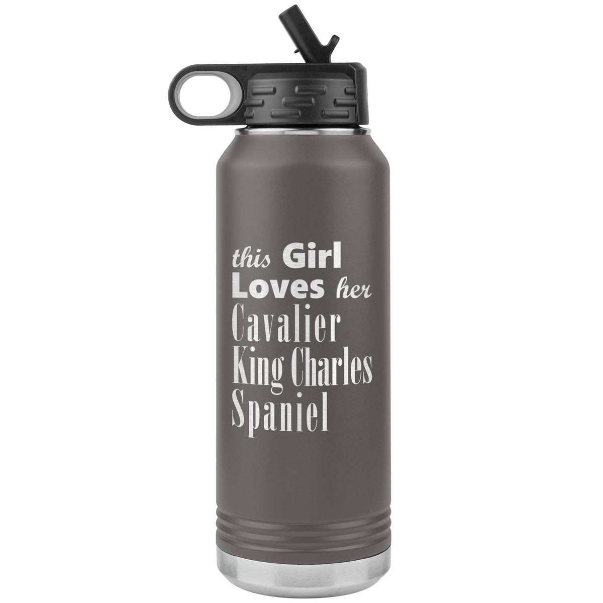 Cavalier King Charles Spaniel - 32oz Insulated Water Bottle