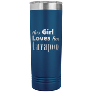 Cavapoo - 22oz Insulated Skinny Tumbler