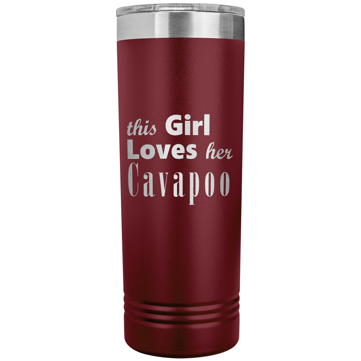 Cavapoo - 22oz Insulated Skinny Tumbler