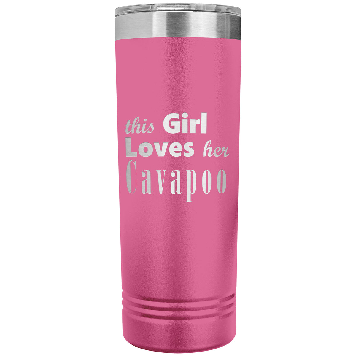 Cavapoo - 22oz Insulated Skinny Tumbler