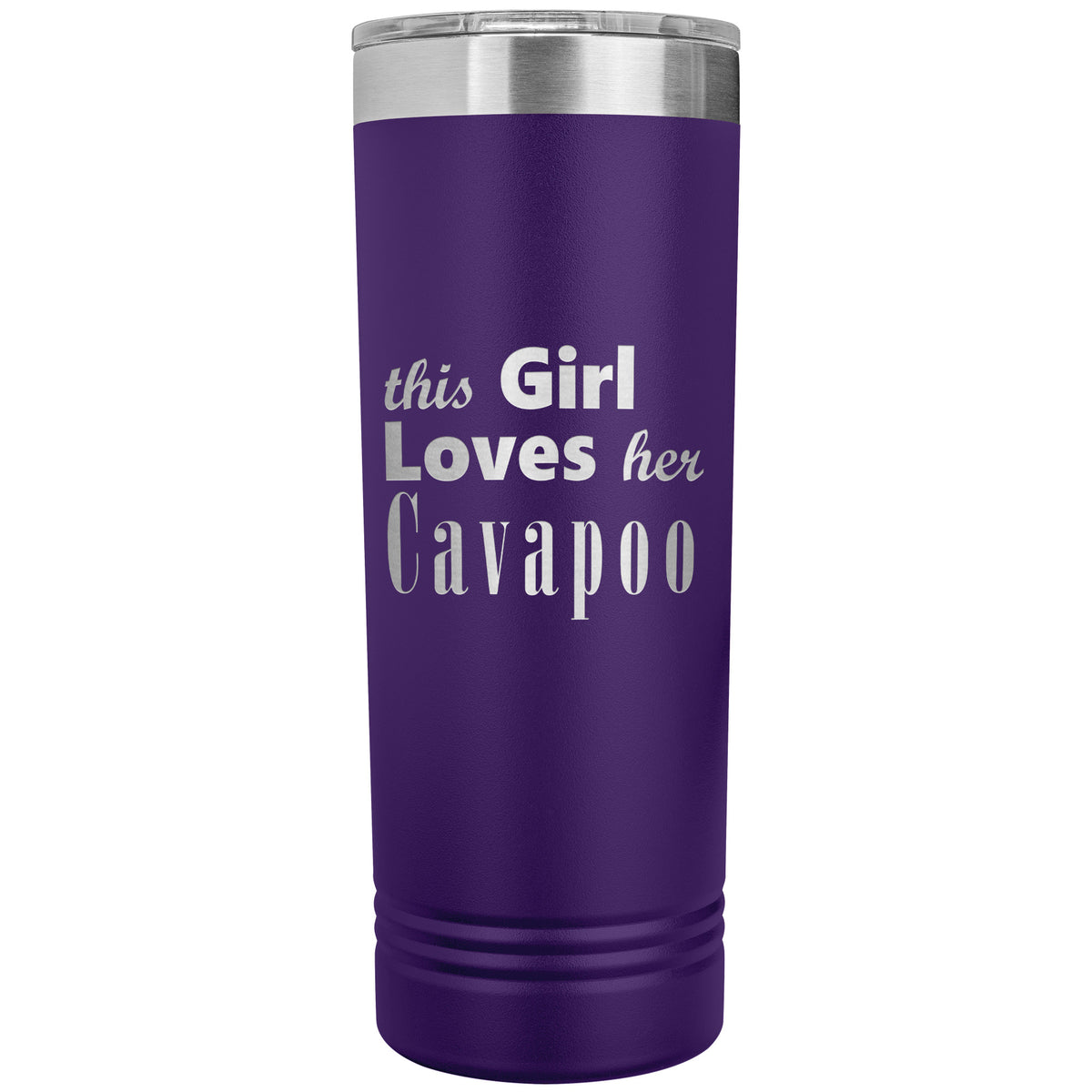 Cavapoo - 22oz Insulated Skinny Tumbler
