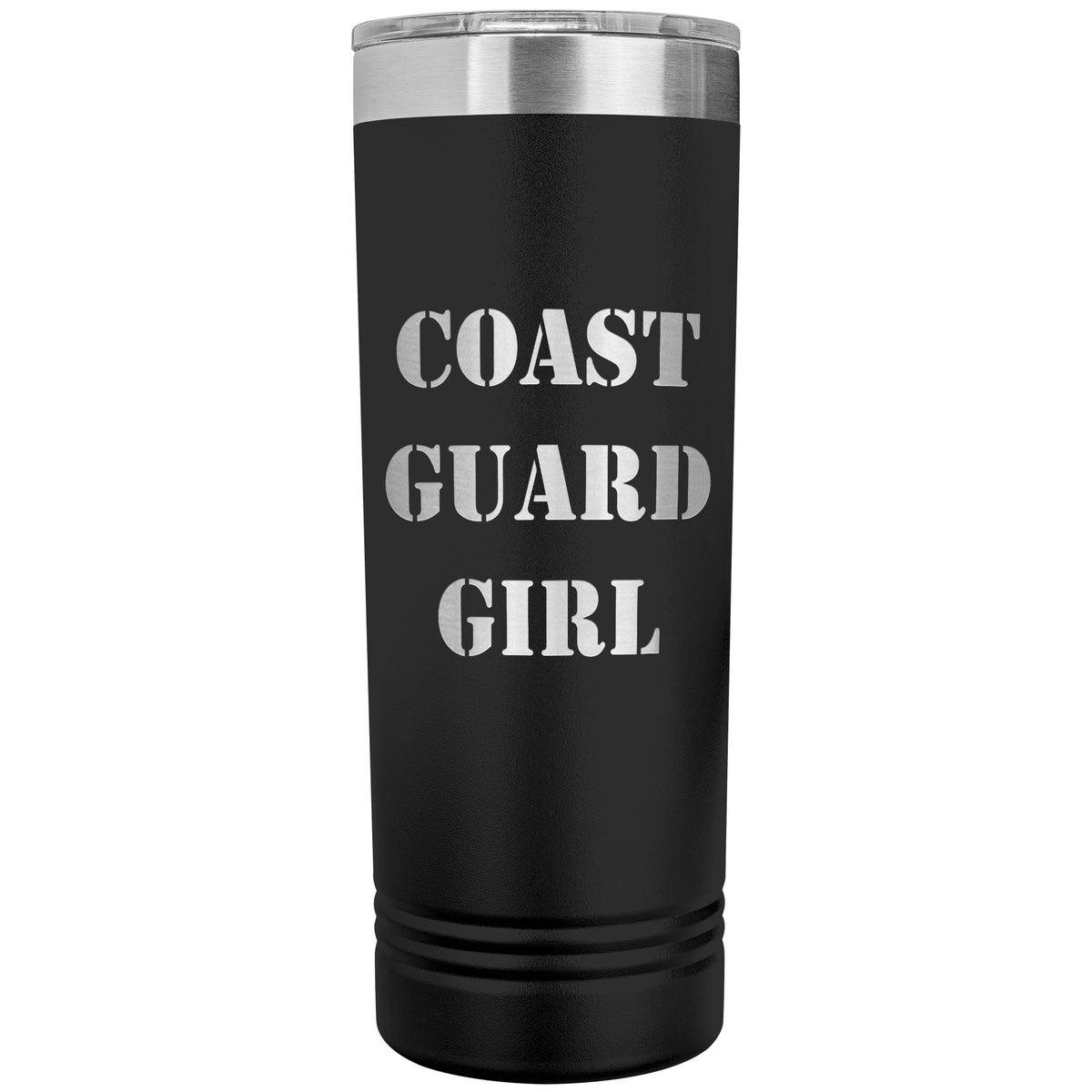Coast Guard Girl - 22oz Insulated Skinny Tumbler
