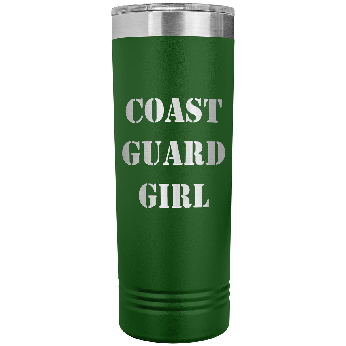 Coast Guard Girl - 22oz Insulated Skinny Tumbler